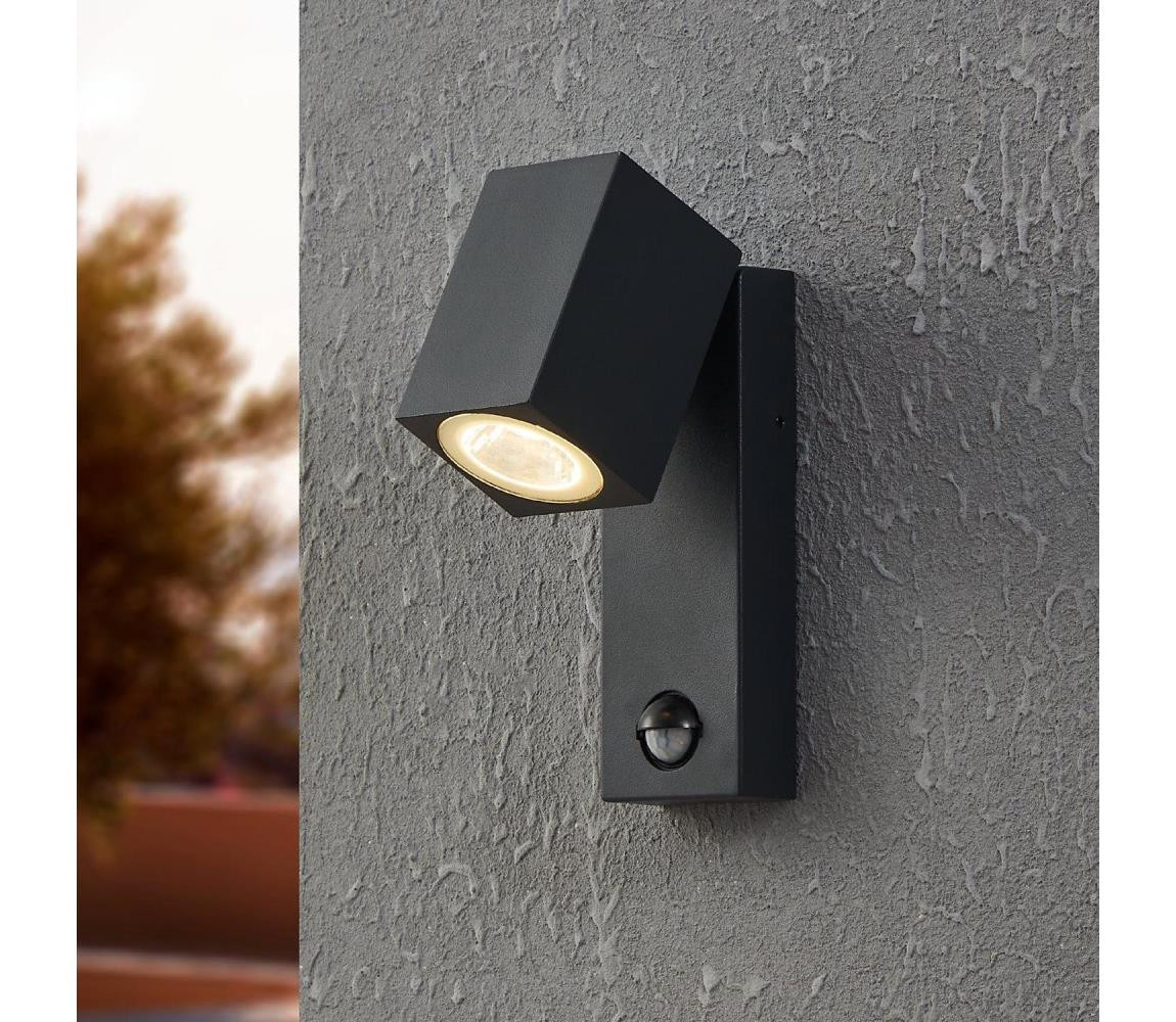 Eglo Eglo 96287 - LED venkovní nástěnné svítidlo s čidlem SAKEDA LED/5W/230V IP44