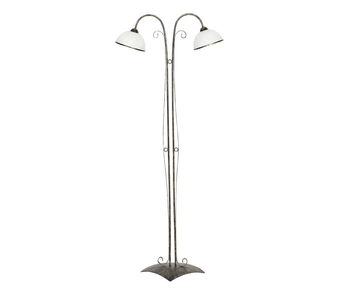 Stojací lampa ANTICA 2xE27/60W/230V