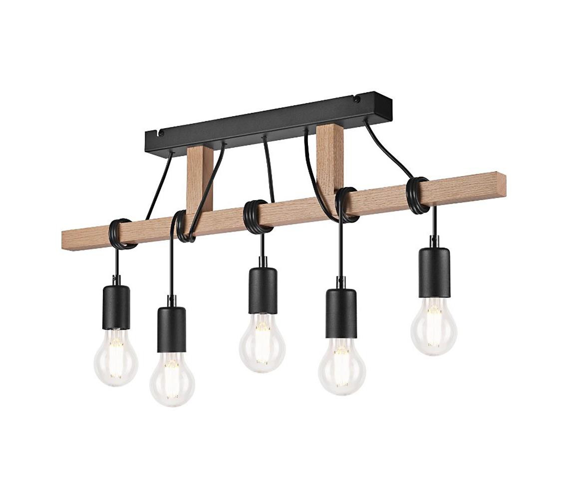 Přisazený lustr LEONIDAS 5xE27/60W/230V