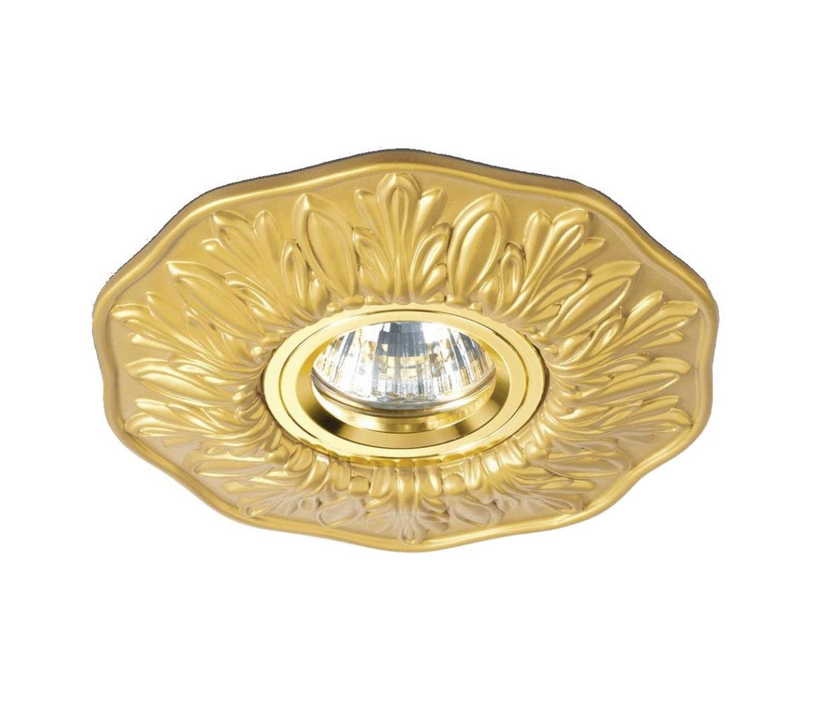 Ideal Lux Ideal Lux - Podhledové svítidlo 1xGU10/50W/230V zlatá