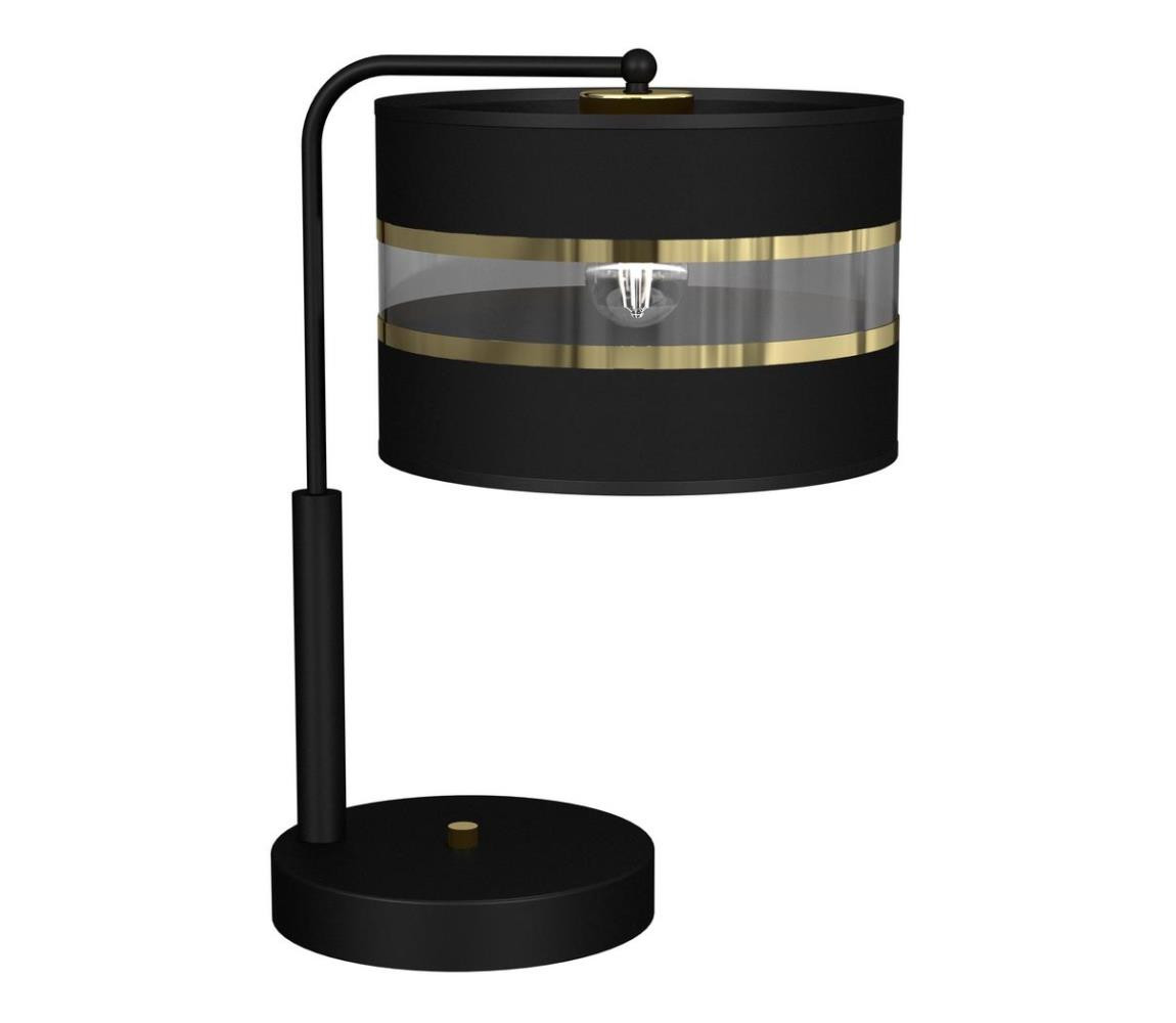 Stolní lampa ULTIMO 1xE27/60W/230V černá