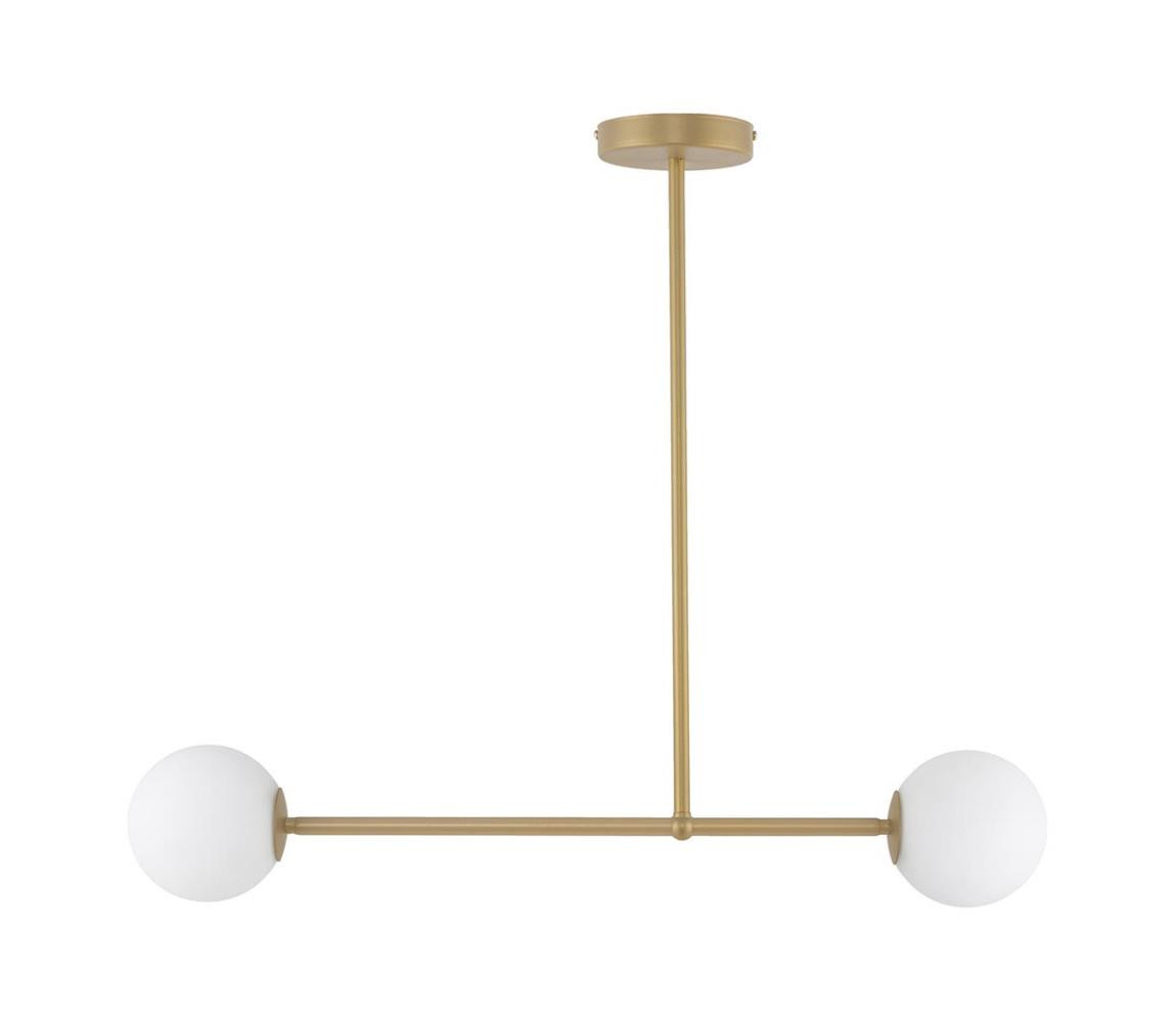 Lustr na tyči GAMA 2xG9/12W/230V zlatá