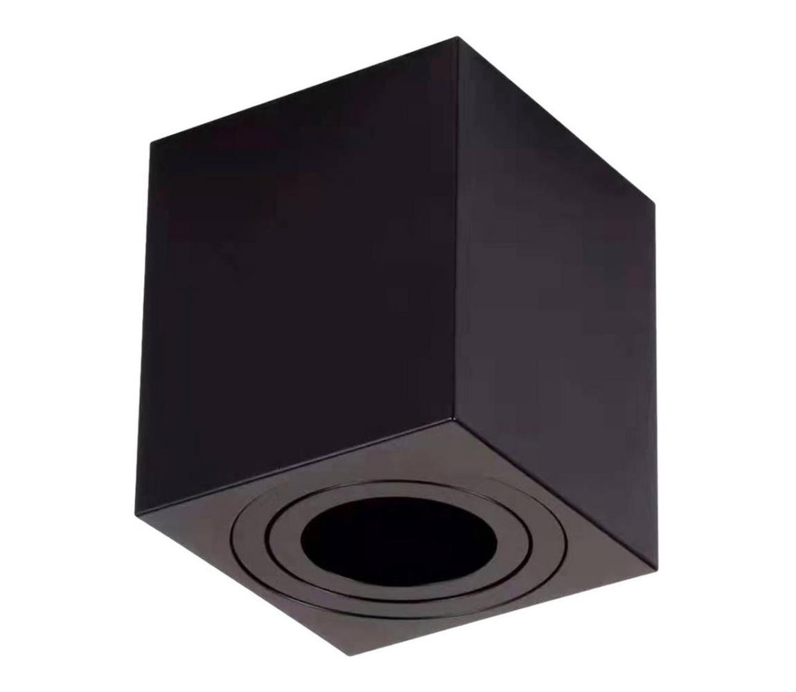 Bodové svítidlo BIMA 1xGU10/25W/230V hranatý černá