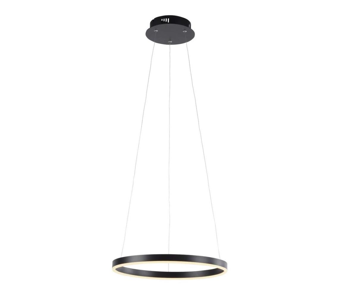 Leuchten Direkt Leuchten Direkt 15393-13-LED Stmívatelný lustr na lanku RITUS LED/20W/230V černá