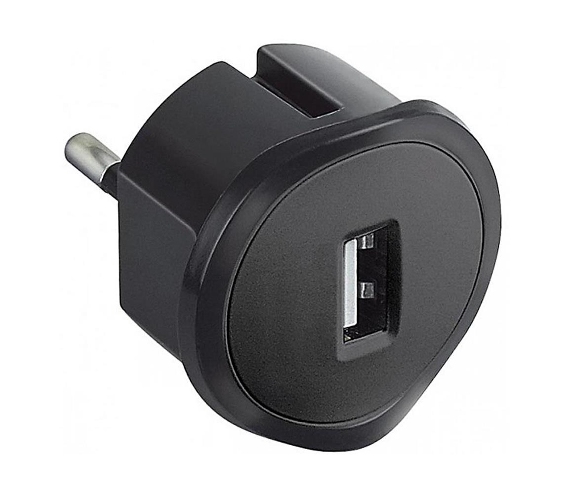 LEGRAND Legrand 50681 - Adaptér USB do zásuvky 230V/1,5A černý