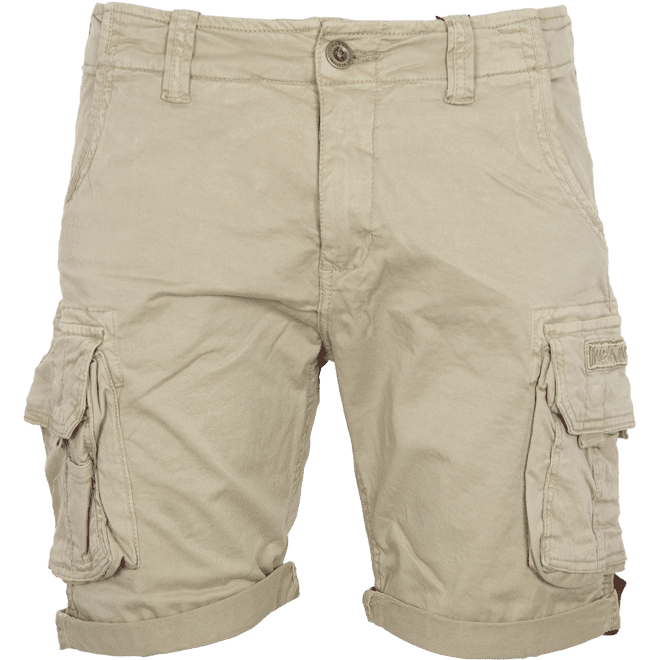 Alpha Industries Kalhoty krátké  Crew Short olivová světlá 31