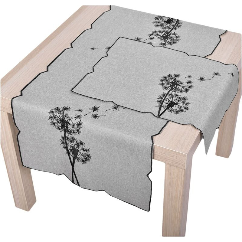 Ubrus celoroční, Pampelišky šedé 30 x 45 cm