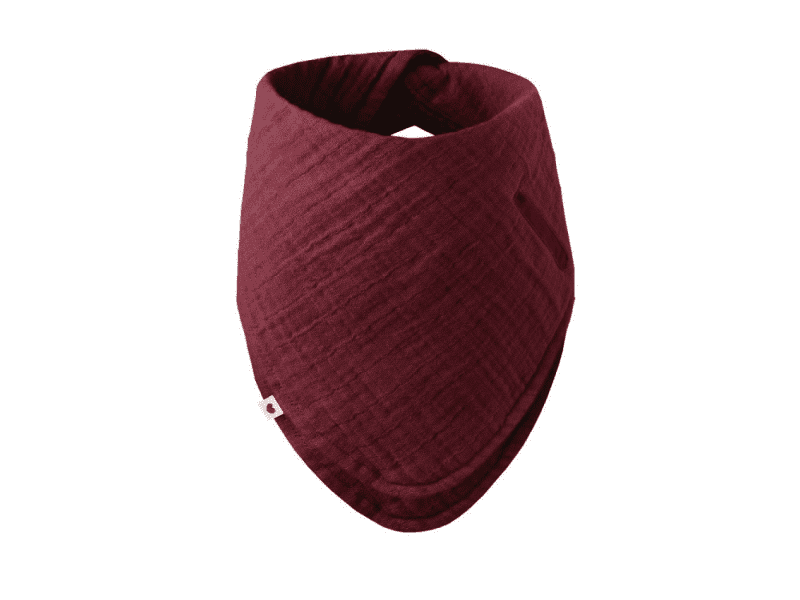 Bibs Bandana mušelínový slintáček z BIO bavlny - Elderberry