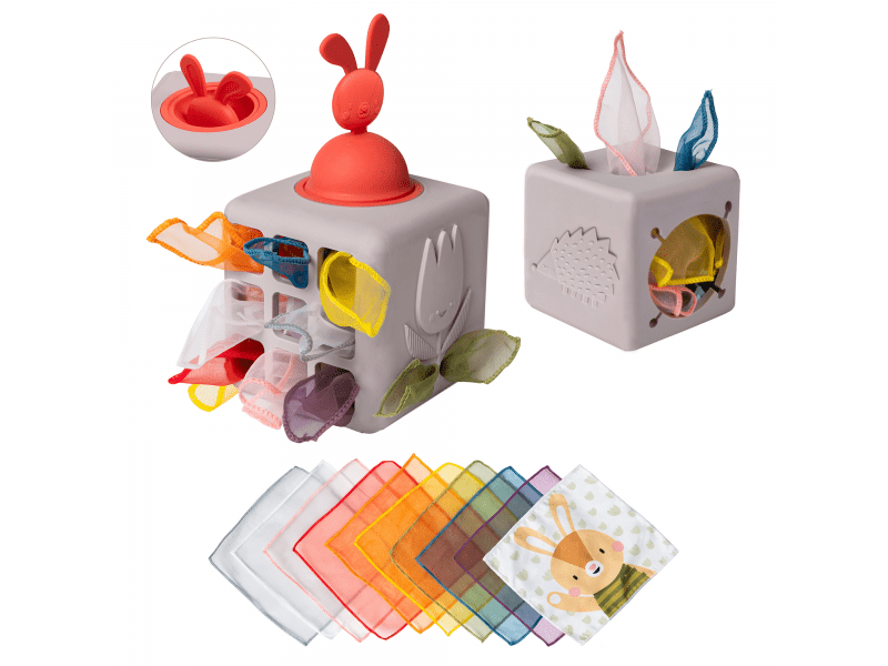 Taf Toys Box s šátky Bunny