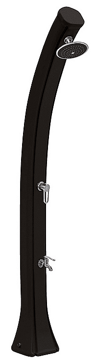 Hanscraft Solární sprcha HAPPY XL s oplachem nohou (černá)