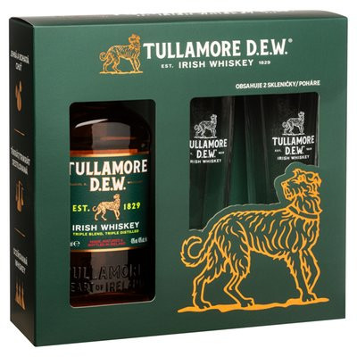 Tullamore Dew 40 % 0,7 l (dárkové balení)
