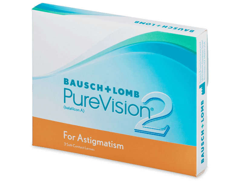 Bausch & Lomb PureVision 2 HD for Astigmatism (3 čočky)