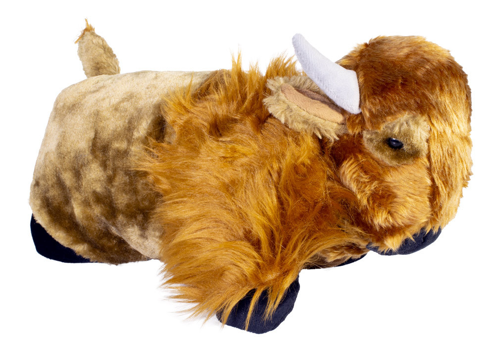 Kids World Plyšový polštářek bizon 19 cm