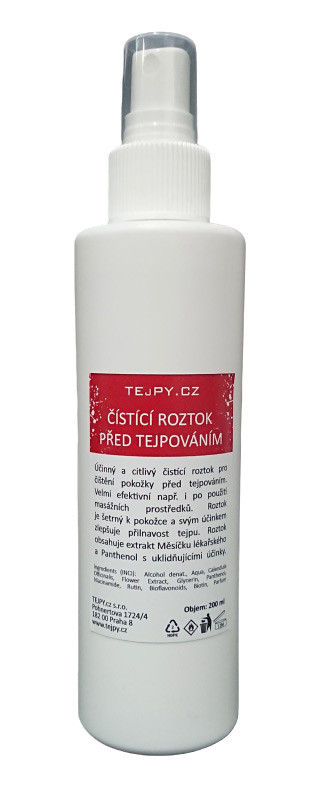 TEJPY.cz Přírodní odmašťovač a čistič pokožky