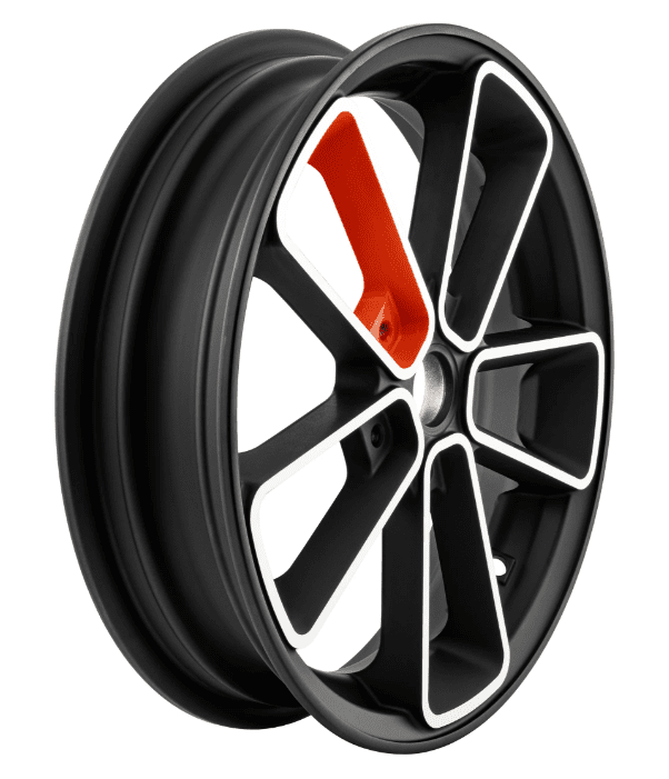 SERIES PORDOI Kolo / ráfek černo-oranžový 13