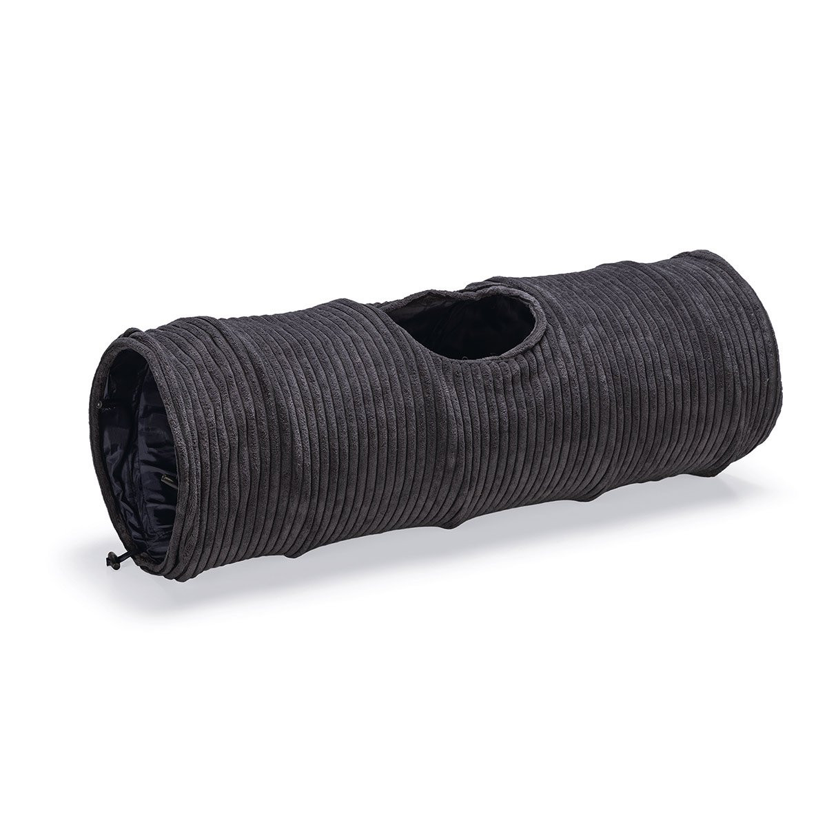 Designed by Lotte tunel pro kočky RIBBED antracitová barva 25x75cm