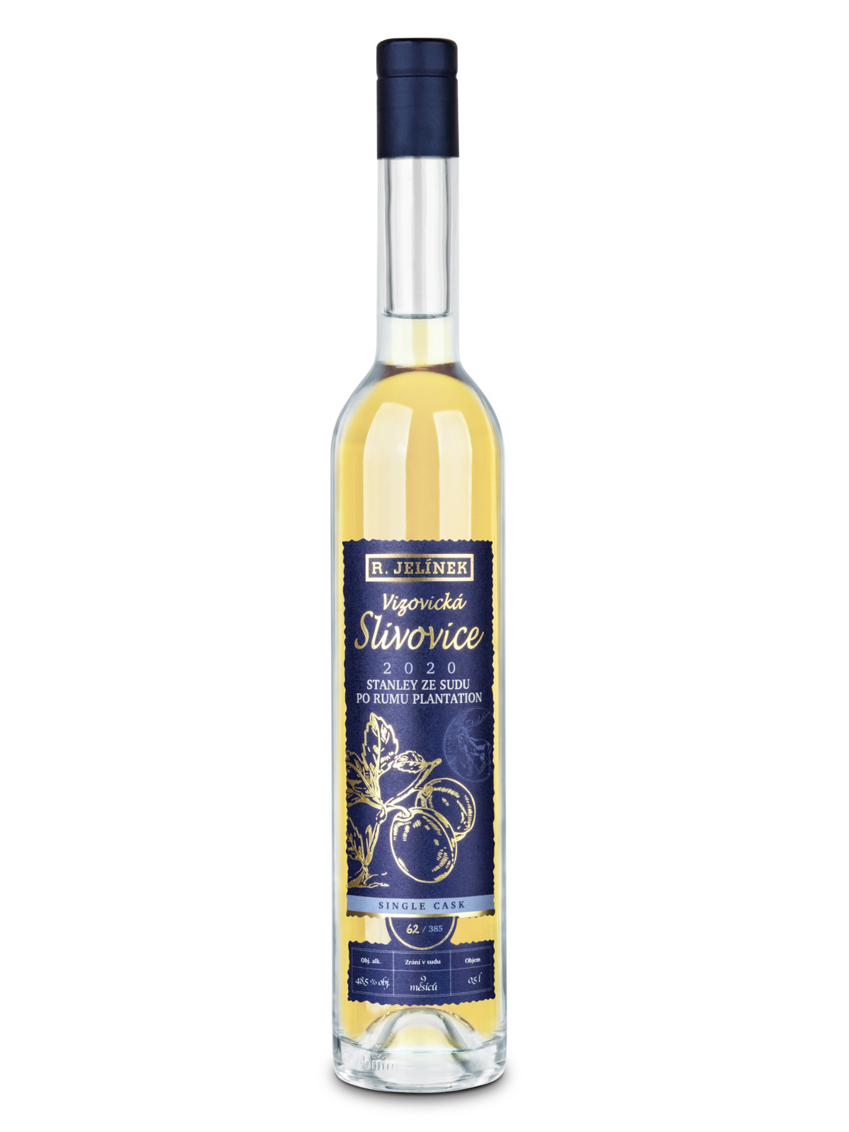 Vizovická slivovice 2020 Stanley Plantation cask 48,5% 0,5l