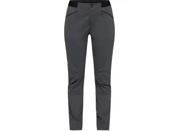 Haglöfs L.I.M Hybrid Softshell W dámské kalhoty tmavě šedá vel. S