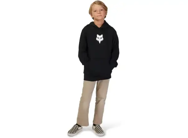 Fox Yth Legacy Fleece Po dětská mikina Heather Graphite Grey vel. YS