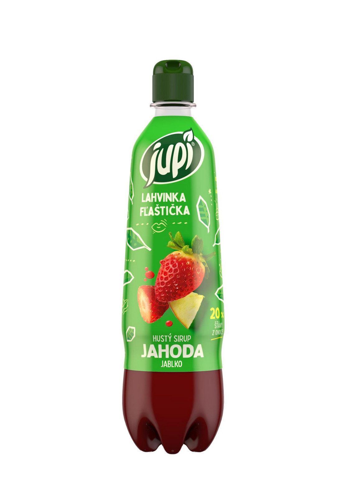 Sirup Jupí Hustý - jahoda, 0,7 l