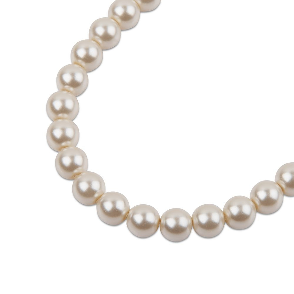 Preciosa kulatá perla MAXIMA 4mm Pearl Effect White - 30 ks