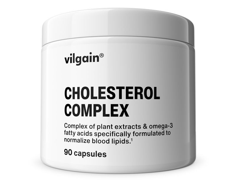 Vilgain Cholesterol Komplex – 90 kapslí