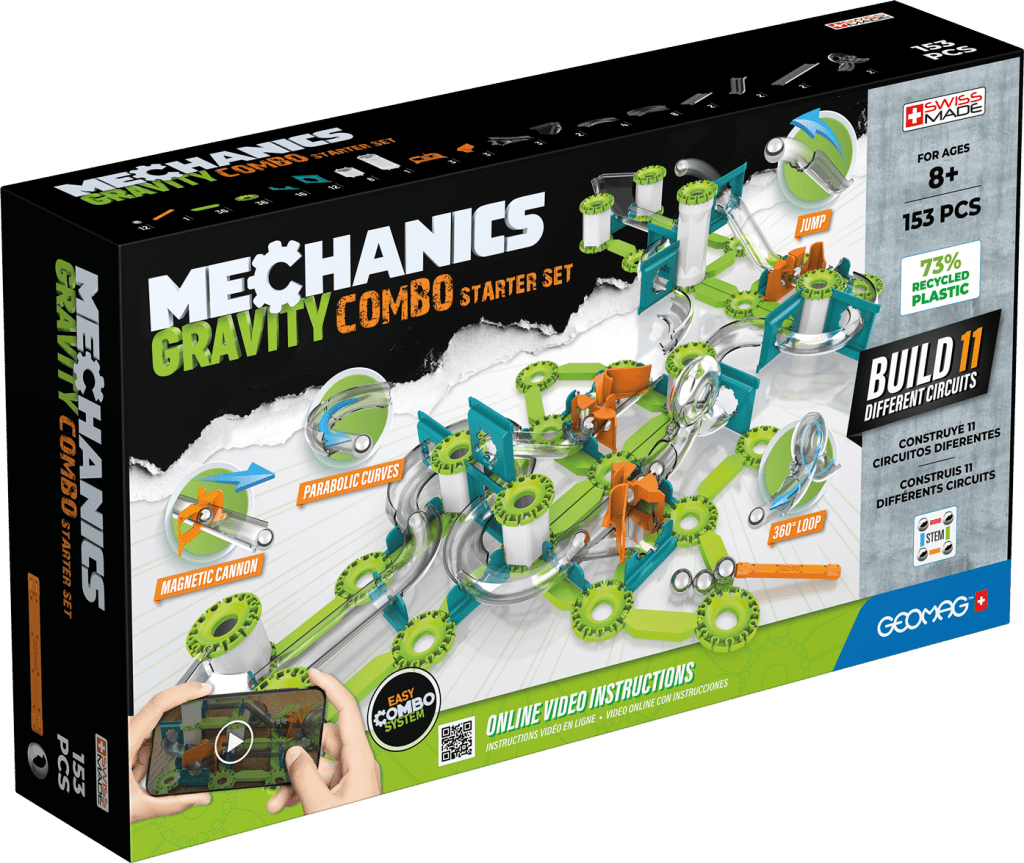 Geomag Mechanics Starter Set 153 dílků - Geomag