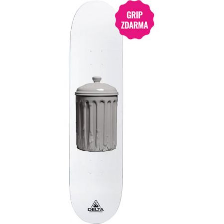 Sk8 Deska Delta Fragile Streets Thrash C - Bílá - 8.25