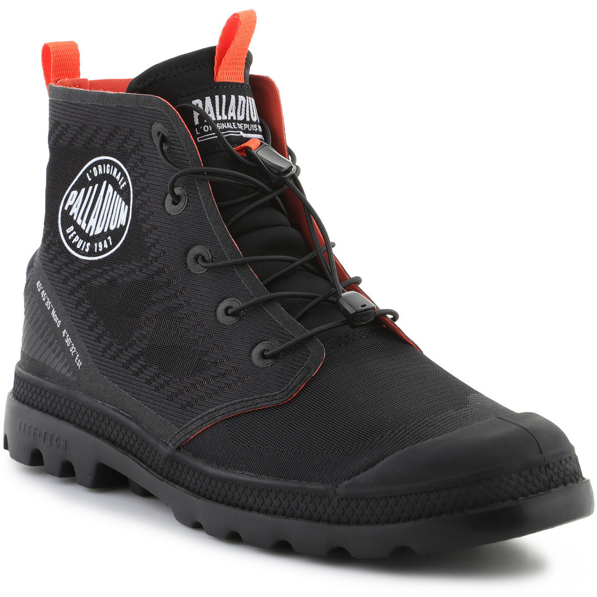 Palladium  Pampa Lite Travel Vt 74472-008-M Black  Černá