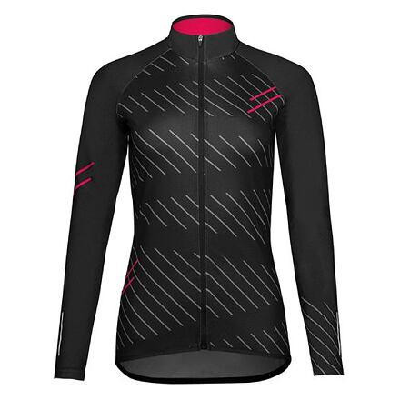Etape Gaia 2.0 cyklistický dres černá-růžová
