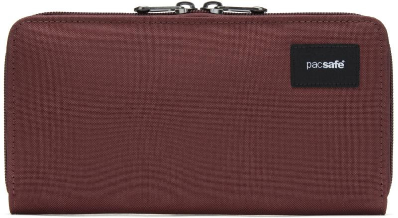 Pacsafe Peněženka RFIDSAFE CONTINENTAL WALLET garnet red