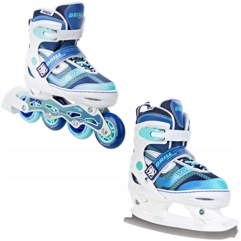 Raven Drill white/mint