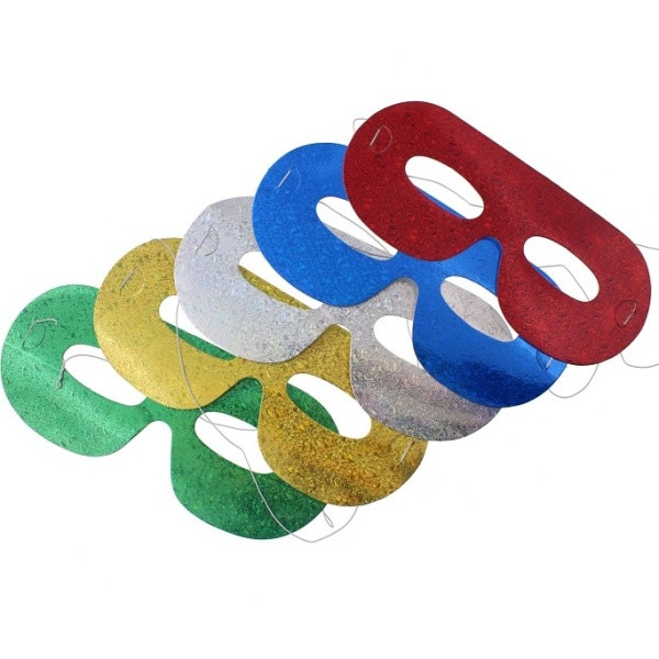 ŠKRABOŠKY papírové holografické 5ks