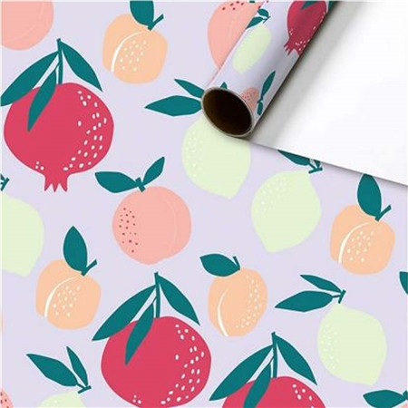 Balicí papír s ovocem