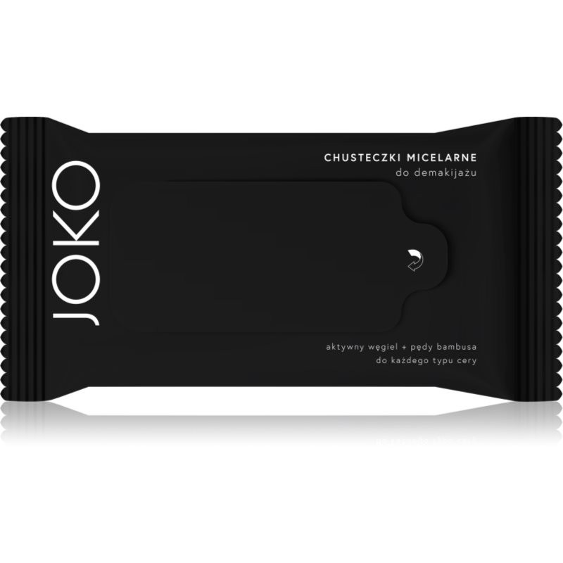 JOKO Micellar Makeup odličovací micelární ubrousky s aktivním uhlím 15 ks