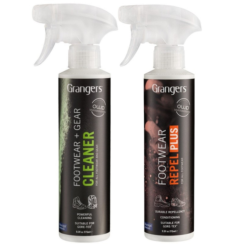 Granger's Sada Granger’s Footwear Repel Plus & Footwear + Gear Cleaner Transparent