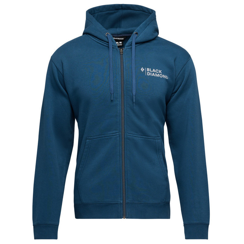Pánská mikina Black Diamond M Mini Stacked Fz Hoody Velikost: L / Barva: modrá