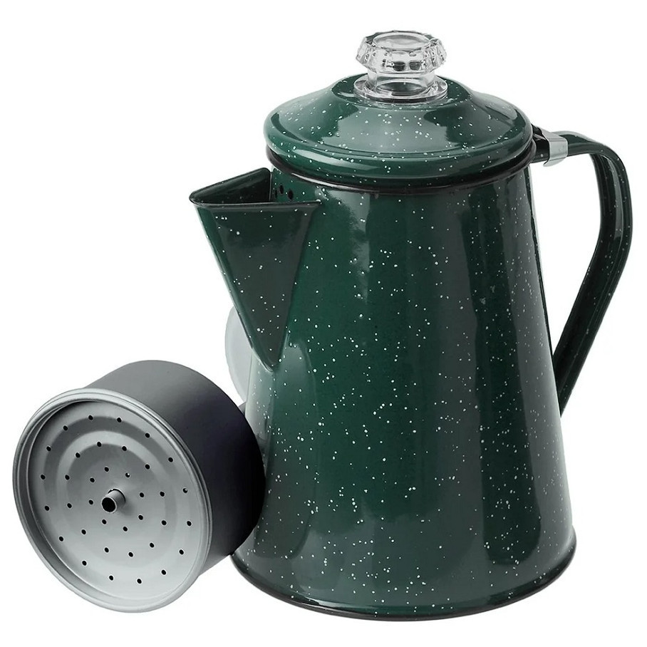 Překapávač kávy GSI Outdoors 8 Cup Percolator Barva: zelená
