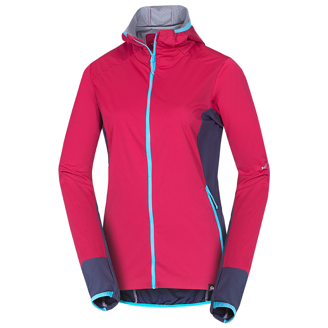 Dámská bunda Northfinder Kendra Velikost: S / Barva: vínová