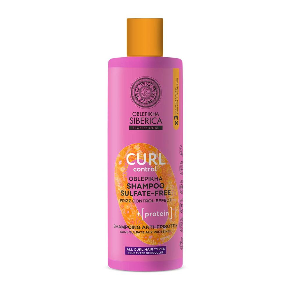 Oblepikha O Curl Control Šampon bez sulfátů 400 ml