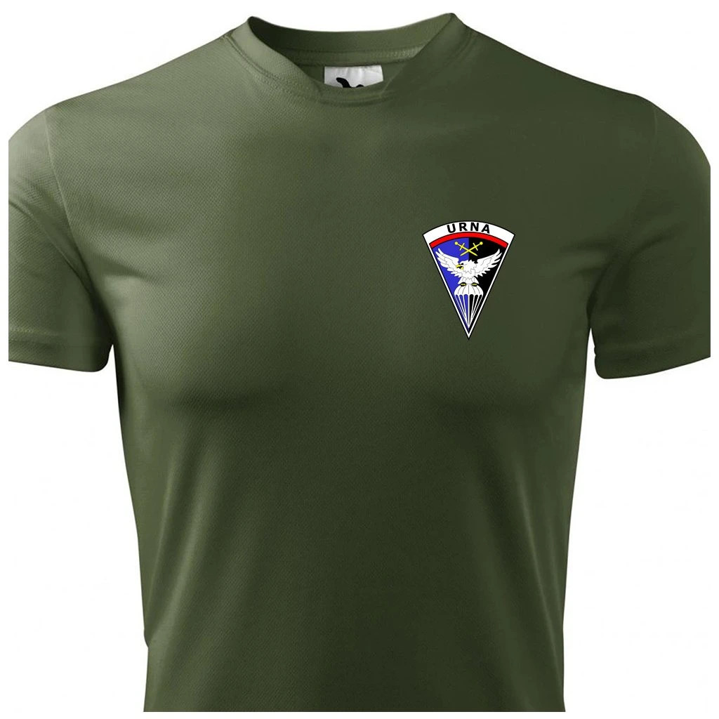 Triko funkční Striker znak URNA (Policie ČR) - olivové, M