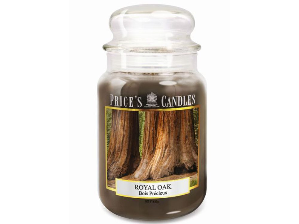 Price’s PRICE'S MAXI svíčka ve skle Královský dub - hoření 150h