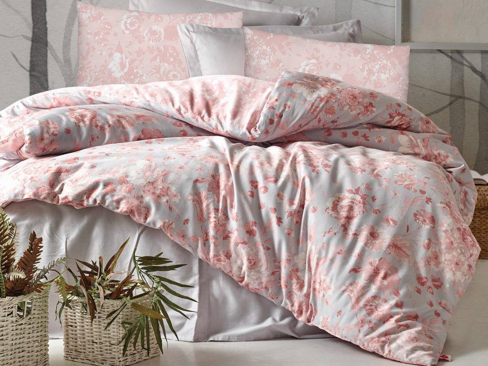 Cottonbox povlečení bavlněný satén Jardin - 140x220 / 70x90 cm