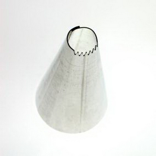 Zdobící špička průměr 8mm-6 zubů na polovině obvodu