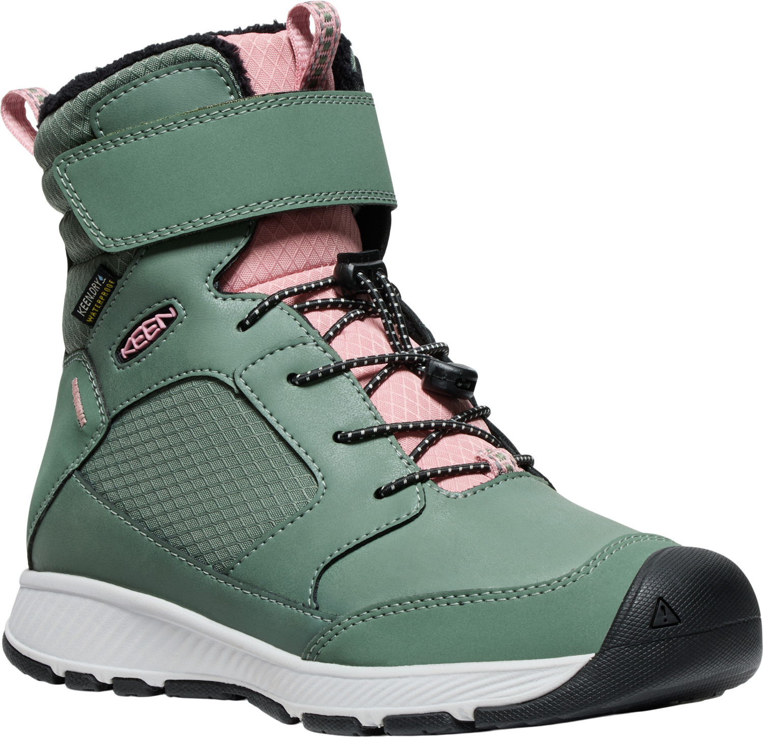 Keen SKUA WINTER WP YOUTH dark forest/rose elegance Velikost: 37 195208517099