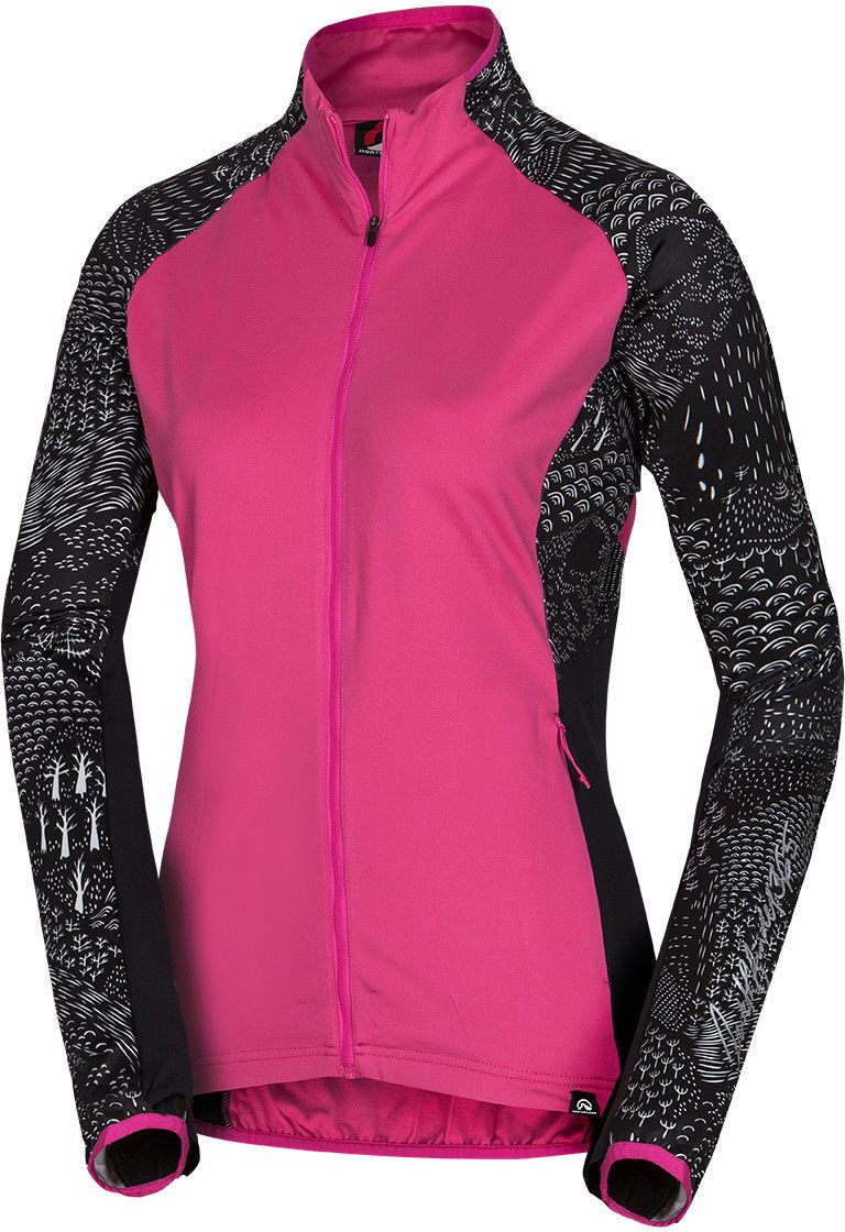 Northfinder ZLIECHOVA dámská mikina blackrose MI-46251SKP-278 Velikost: M 8584153328164