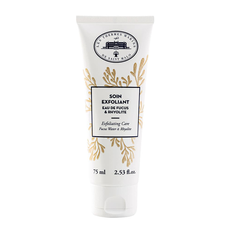 Les Thermes Marins de Saint Malo Exfoliační pečující peeling s chaluhou a ryolitem, 75 ml