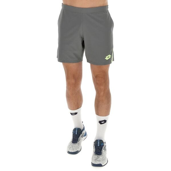 Lotto TECH IV D1 SHORT Pánské tenisové kraťasy, šedá, velikost