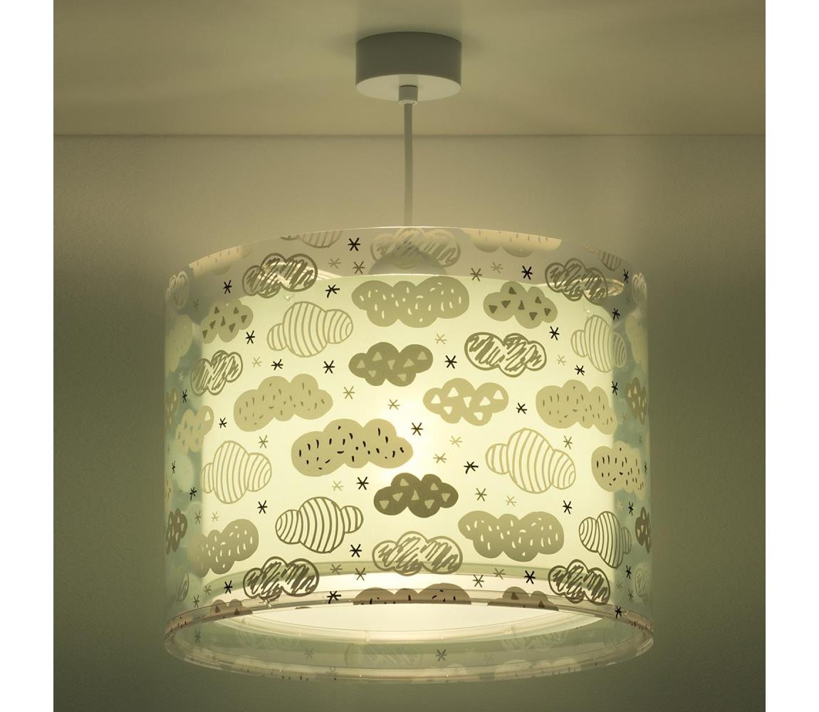 Dalber Dalber D-41412H - Dětský lustr CLOUDS 1xE27/60W/230V