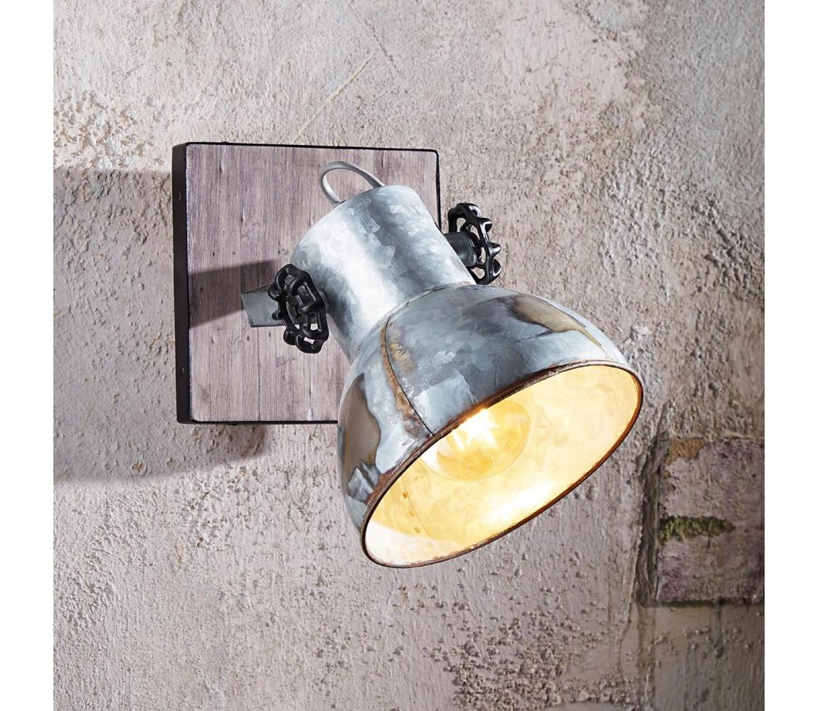 Eglo Eglo 49648 - Bodové svítidlo BARNSTAPLE 1xE27/40W/230V